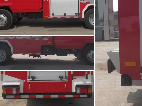 江特牌JDF5071GXFPM20/Q6型泡沫消防車(chē)